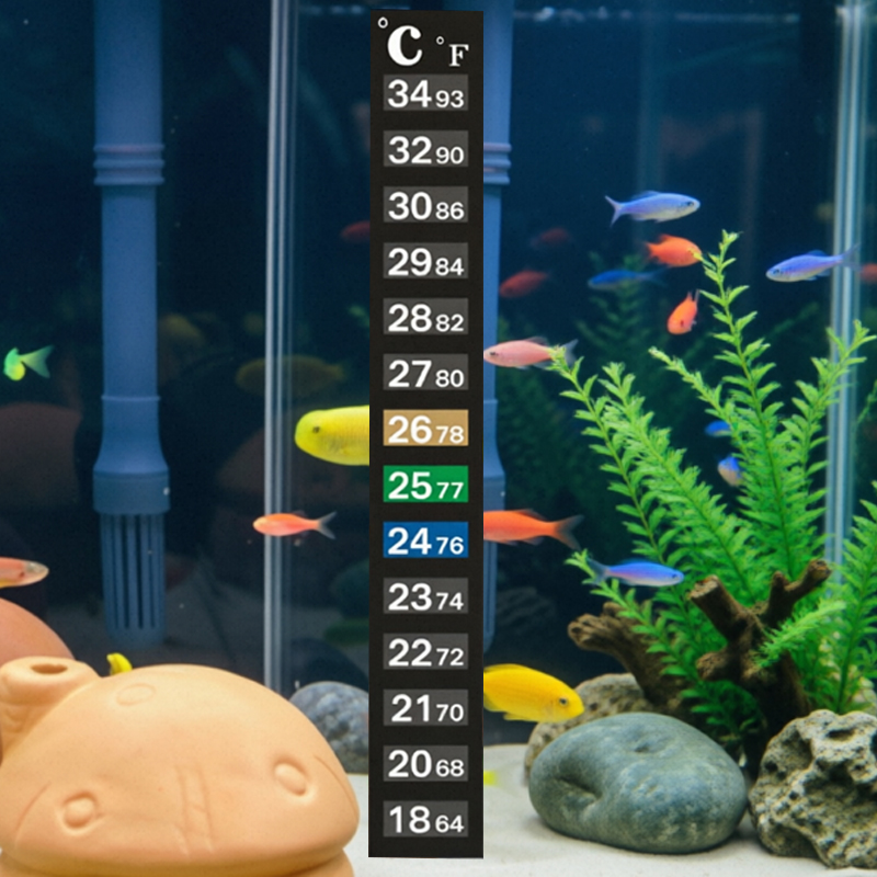 Aquarium Fish Colorful - 1/5 PCS Termômetro de Alta Precisão