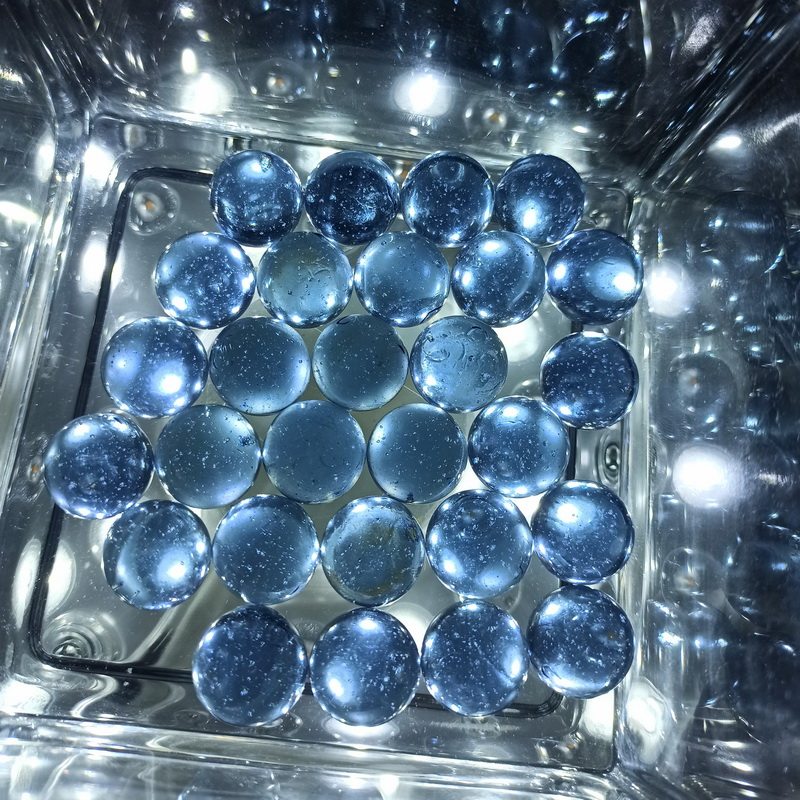 Aquarium Fish Fishing - Bolas de Vidro Coloridas 14/16/17mm para