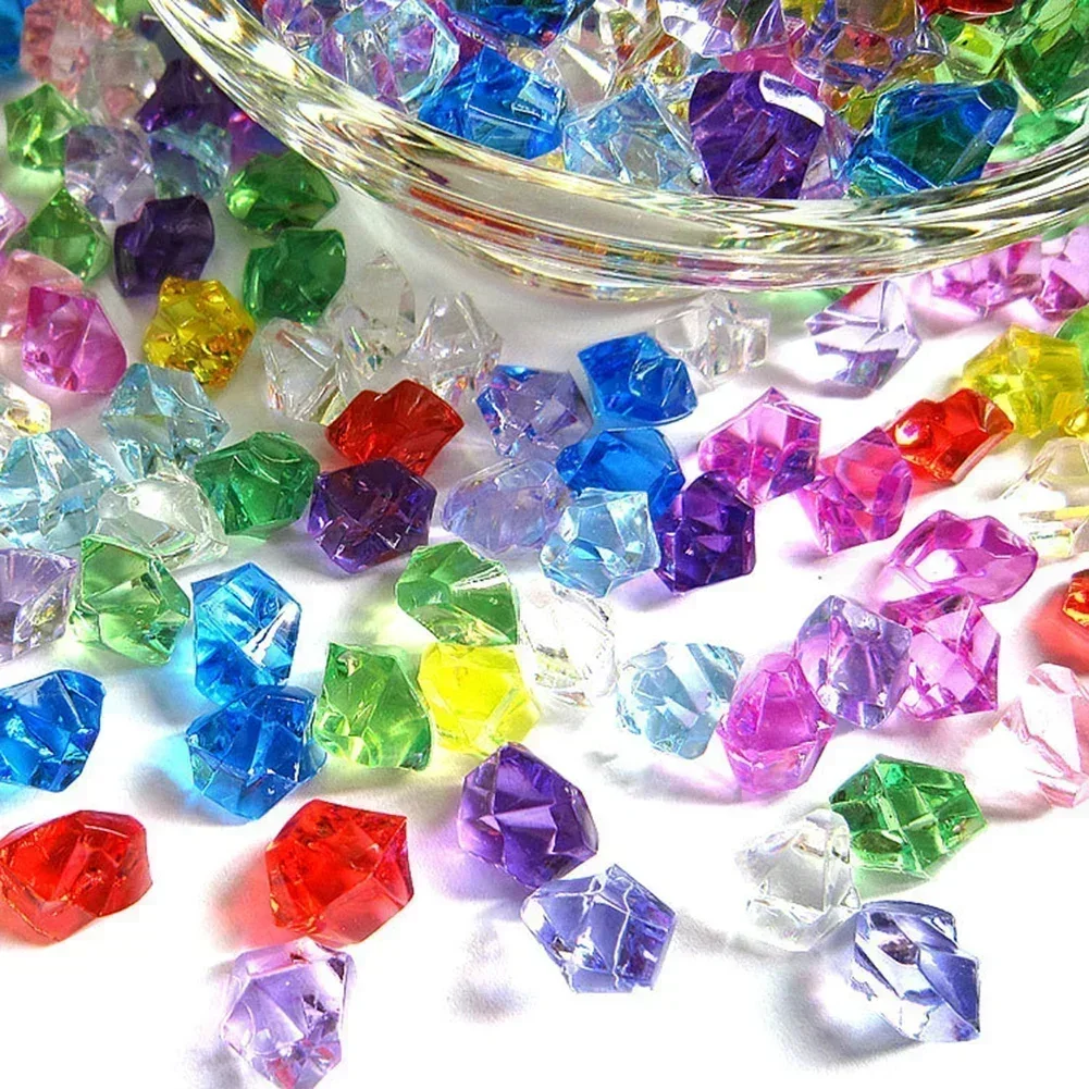 Aquarium Fish Lego - 200 pçs pedras acrílicas coloridas cubos