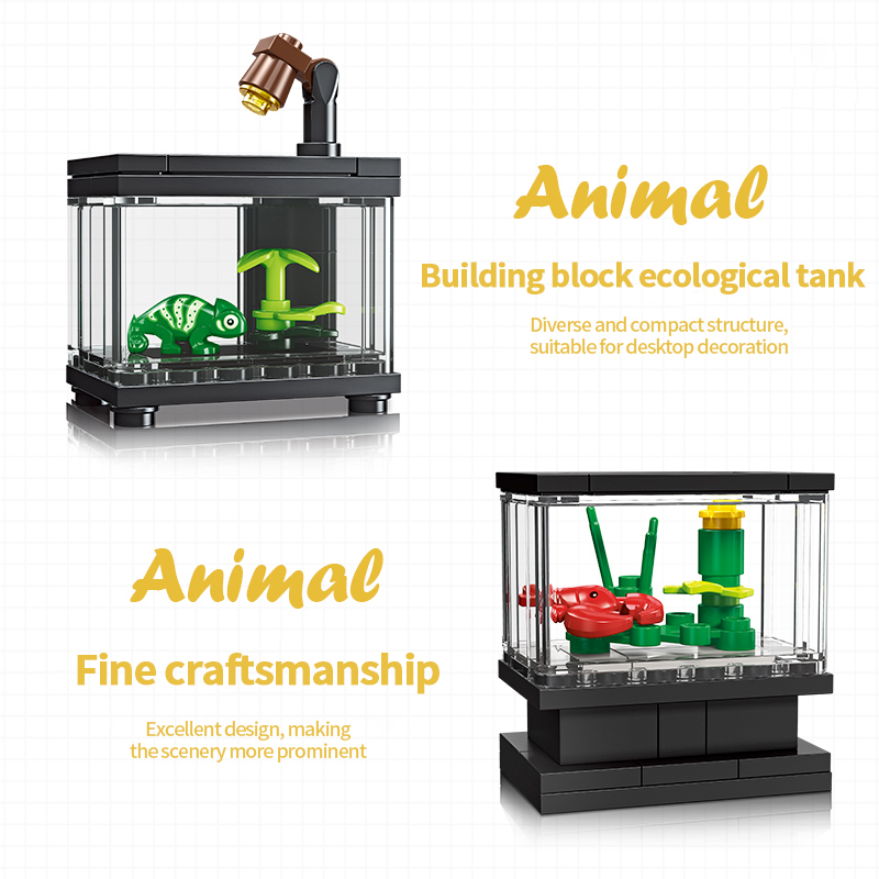 Conjunto de Blocos de Montar p - Aquarium Fish Lego avaliação e preço