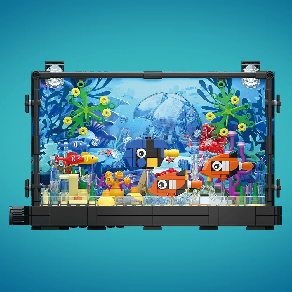 Conjunto de blocos de construç - Aquarium Fish Lego avaliação e preço