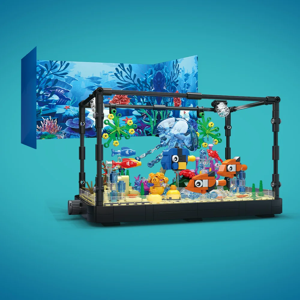 Conjunto de blocos de construç - Aquarium Fish Lego avaliação e preço