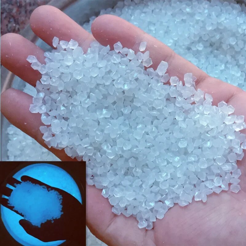 1000 pçs 3-5mm areia luminosa  - Aquarium Fish Fishing avaliação e preço