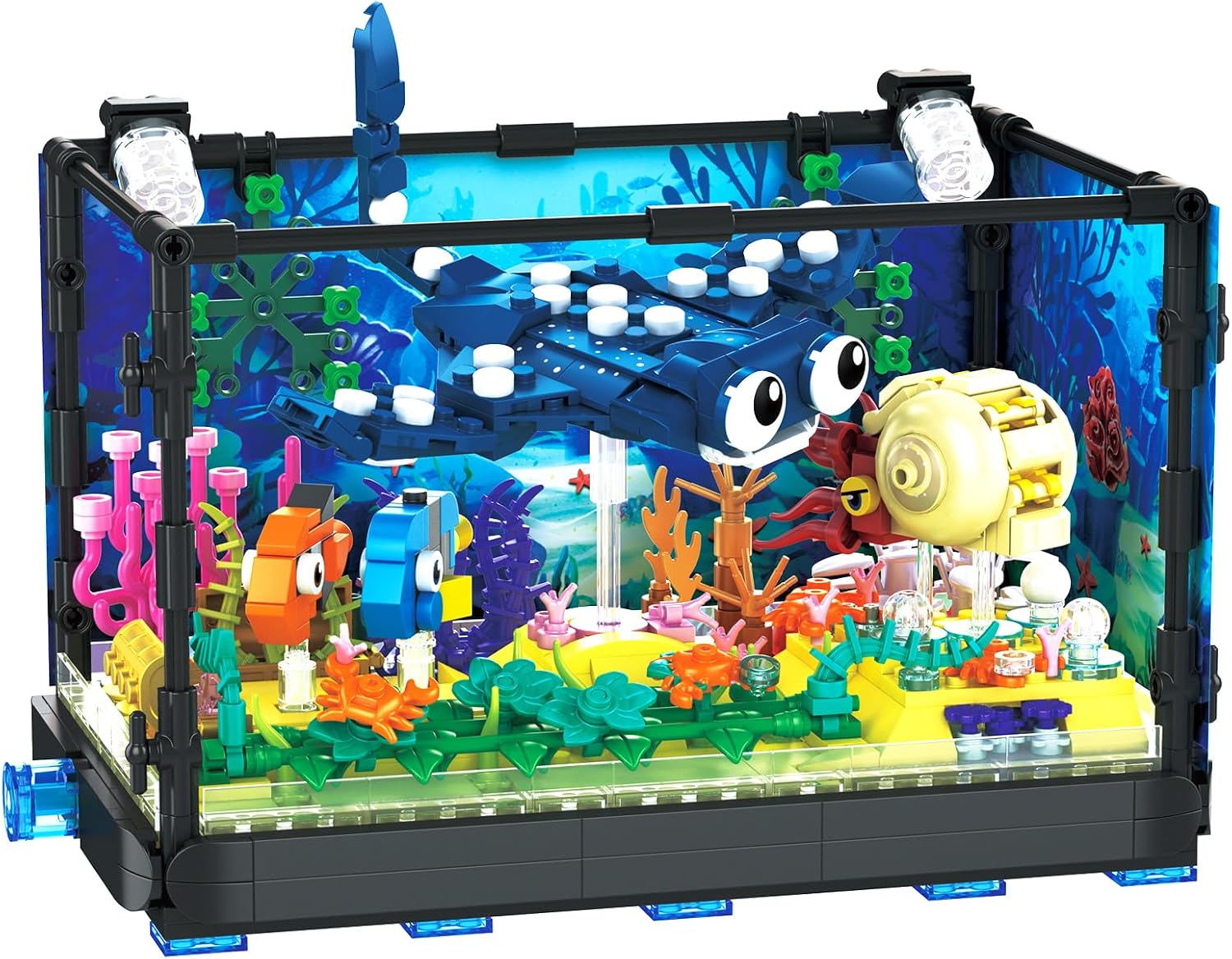 Conjunto de Construção de Aquá - Aquarium Fish Lego avaliação e preço