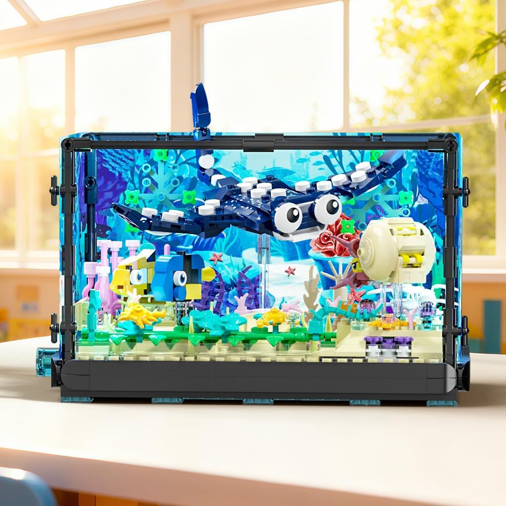 Conjunto de Construção de Aquá - Aquarium Fish Lego avaliação e preço