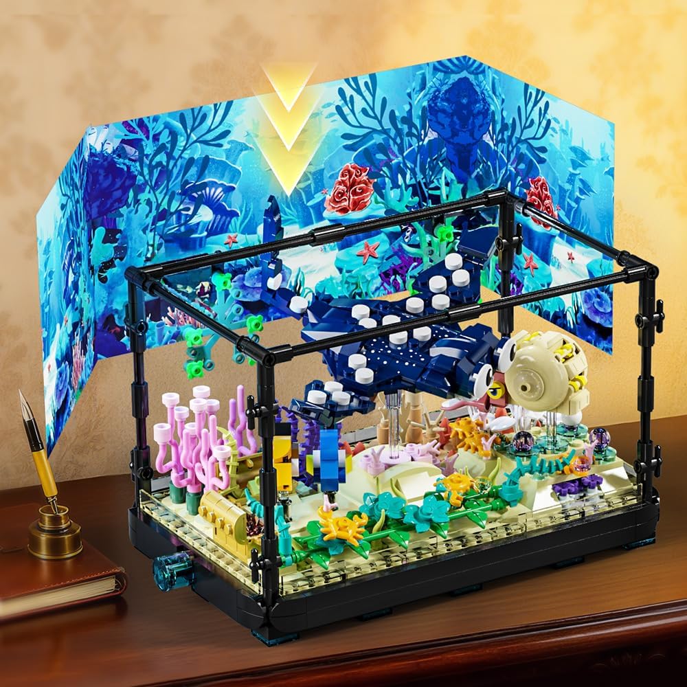 Conjunto de Construção de Aquá - Aquarium Fish Lego avaliação e preço