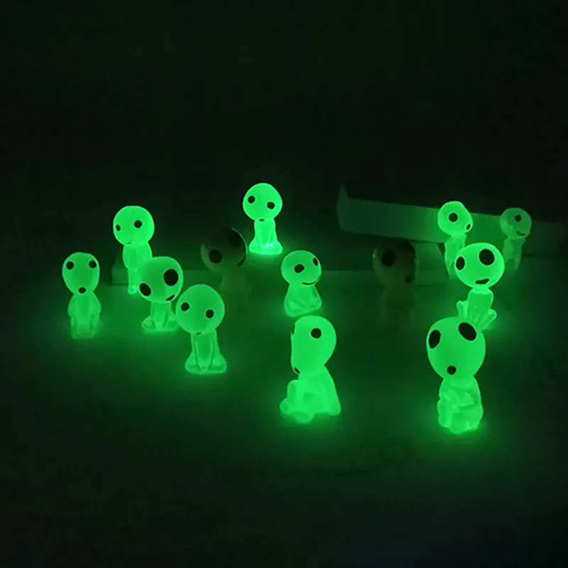 Mini Figuras de Elfos Luminoso - Aquarium Fish Fishing avaliação e preço