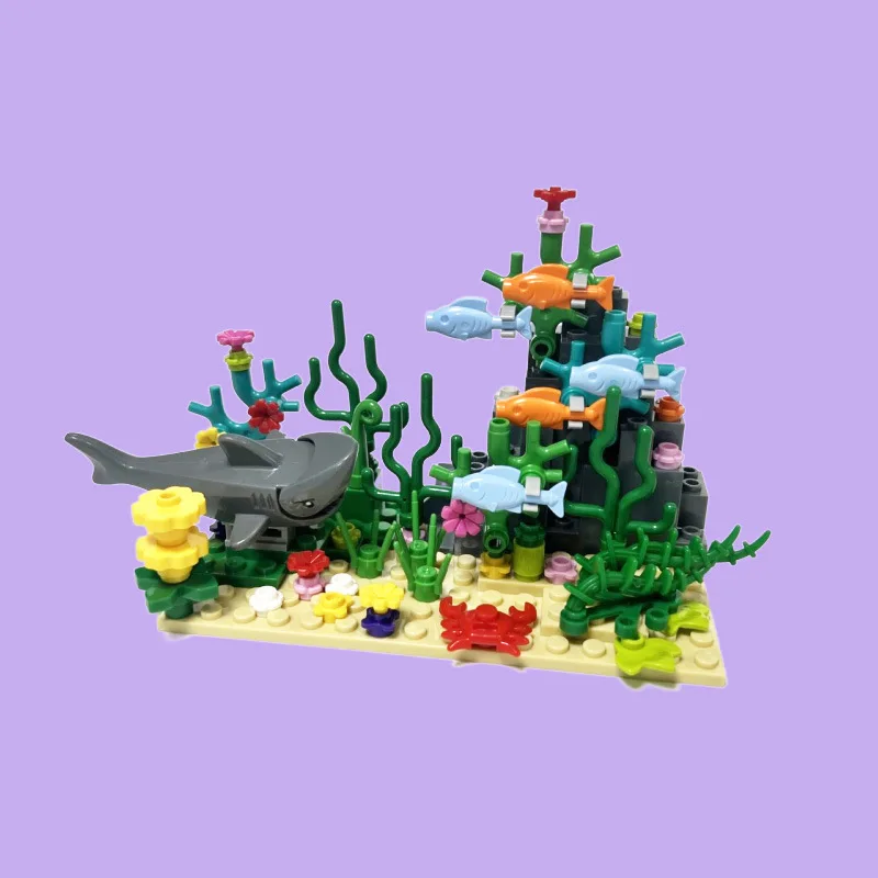 Cenários de Plantas do Mundo S - Aquarium Fish Lego avaliação e preço