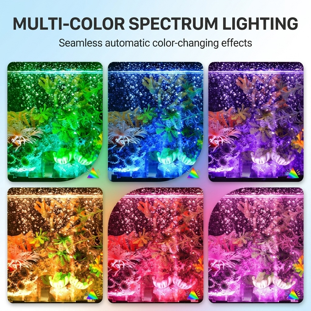 Lâmpada Decorativa Submersível - Aquarium Fish Colorful avaliação e preço